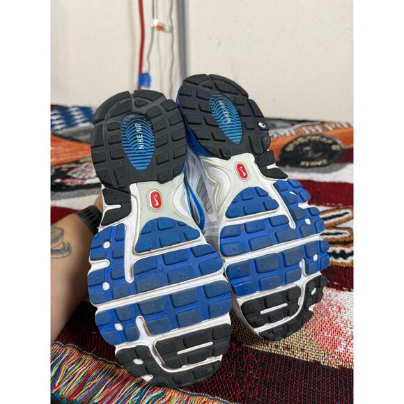 Nike Air Max Moto 9 – White / Metallic Blue (542275-140) Women's size 6.5 - Picture 5 of 6